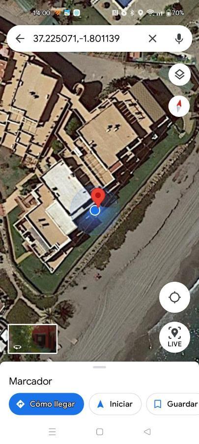 Primera Linea De Playa Naturista Vera Exterior foto